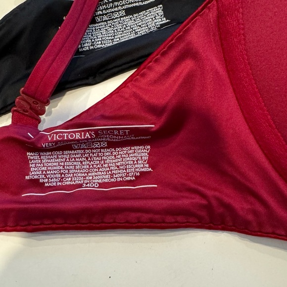 NWOT Victoria’s Secret Very Sexy Push Up Bra - Red Wine - Picture 2 of 2